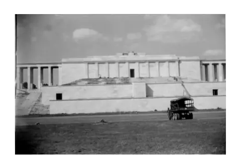 40th troop transport at Zeppelintribüne